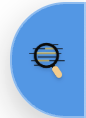 Blue draggable icon